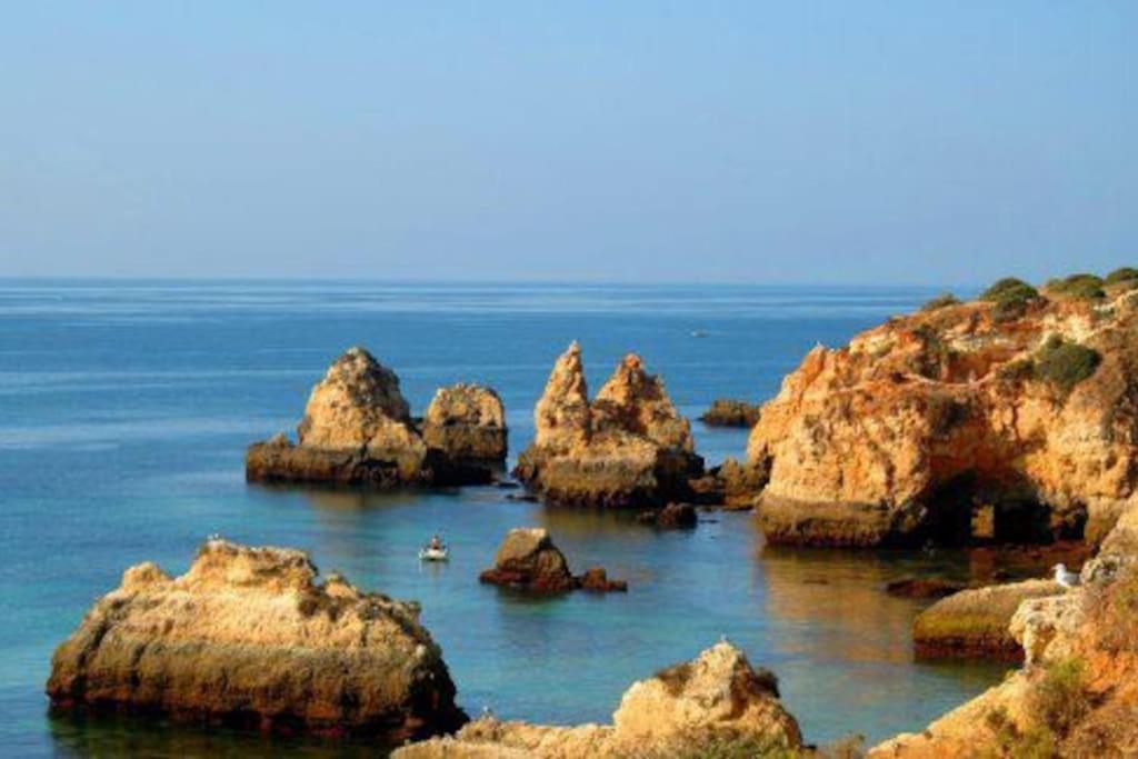 Apartamento Encantador A 100M Da Praia Carvoeiro  Exteriér fotografie
