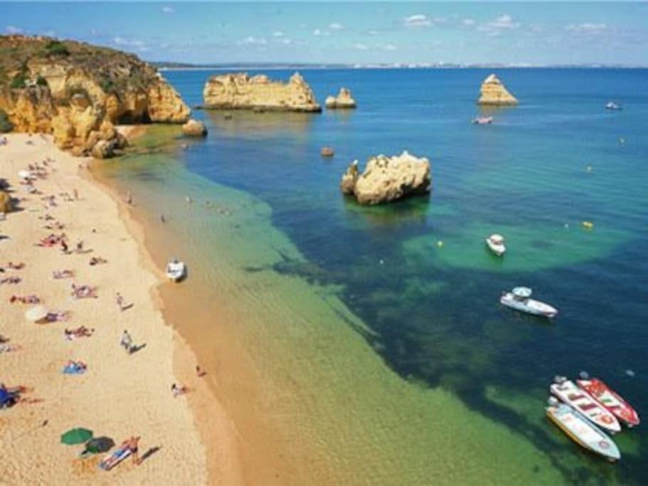 Apartamento Encantador A 100M Da Praia Carvoeiro  Exteriér fotografie