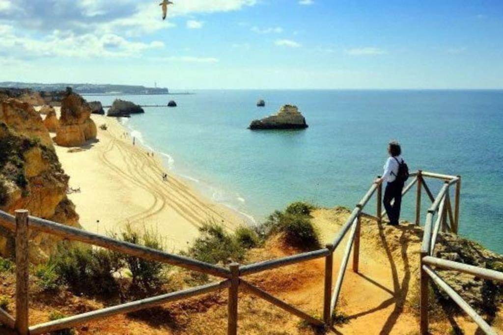 Apartamento Encantador A 100M Da Praia Carvoeiro  Exteriér fotografie