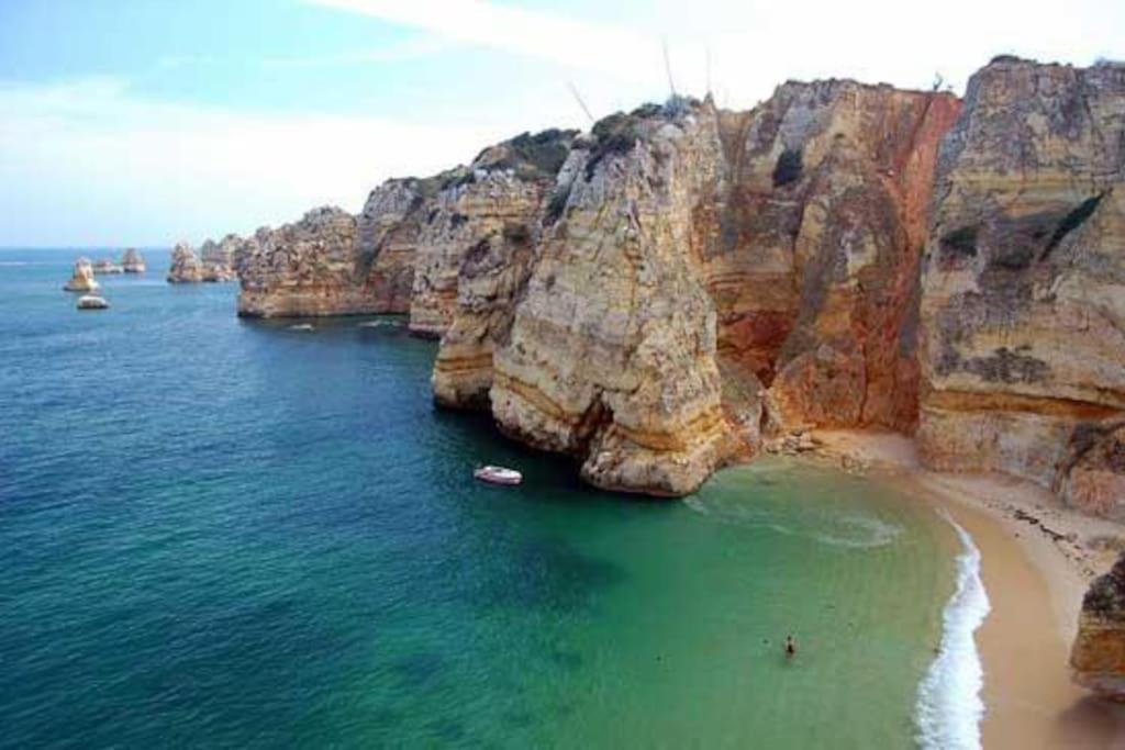 Apartamento Encantador A 100M Da Praia Carvoeiro  Exteriér fotografie